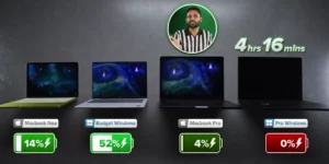 MacBook Neo and MacBook Pro unboxing vs HP Omnibook 5 and Asus ProArt P16 — what comes in the box 2026