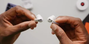 Galaxy Buds 4 Pro new cube case design with USB-C port and tinted lid
