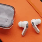 Alt Text: Samsung Galaxy Buds 4 Pro review 2026 — cube case with tinted lid open